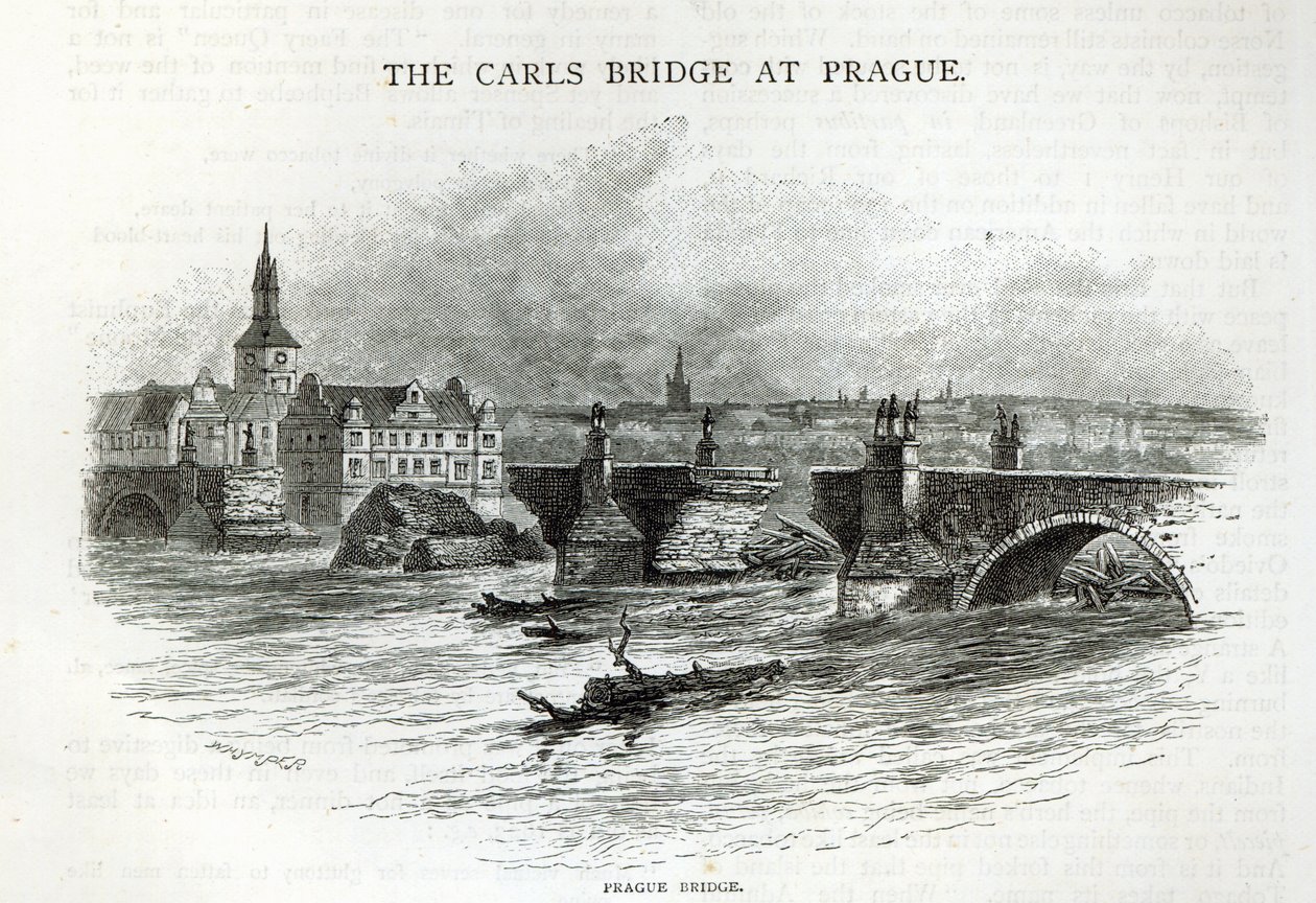 Prague Bridge, mai le 