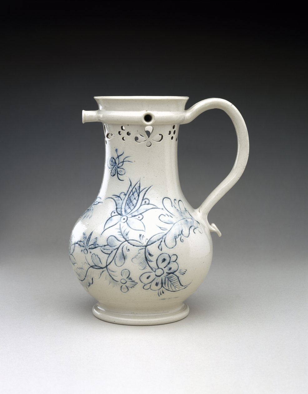 Pusselkanna, ca. 1740-1780 (saltglaserat stengods) av English School