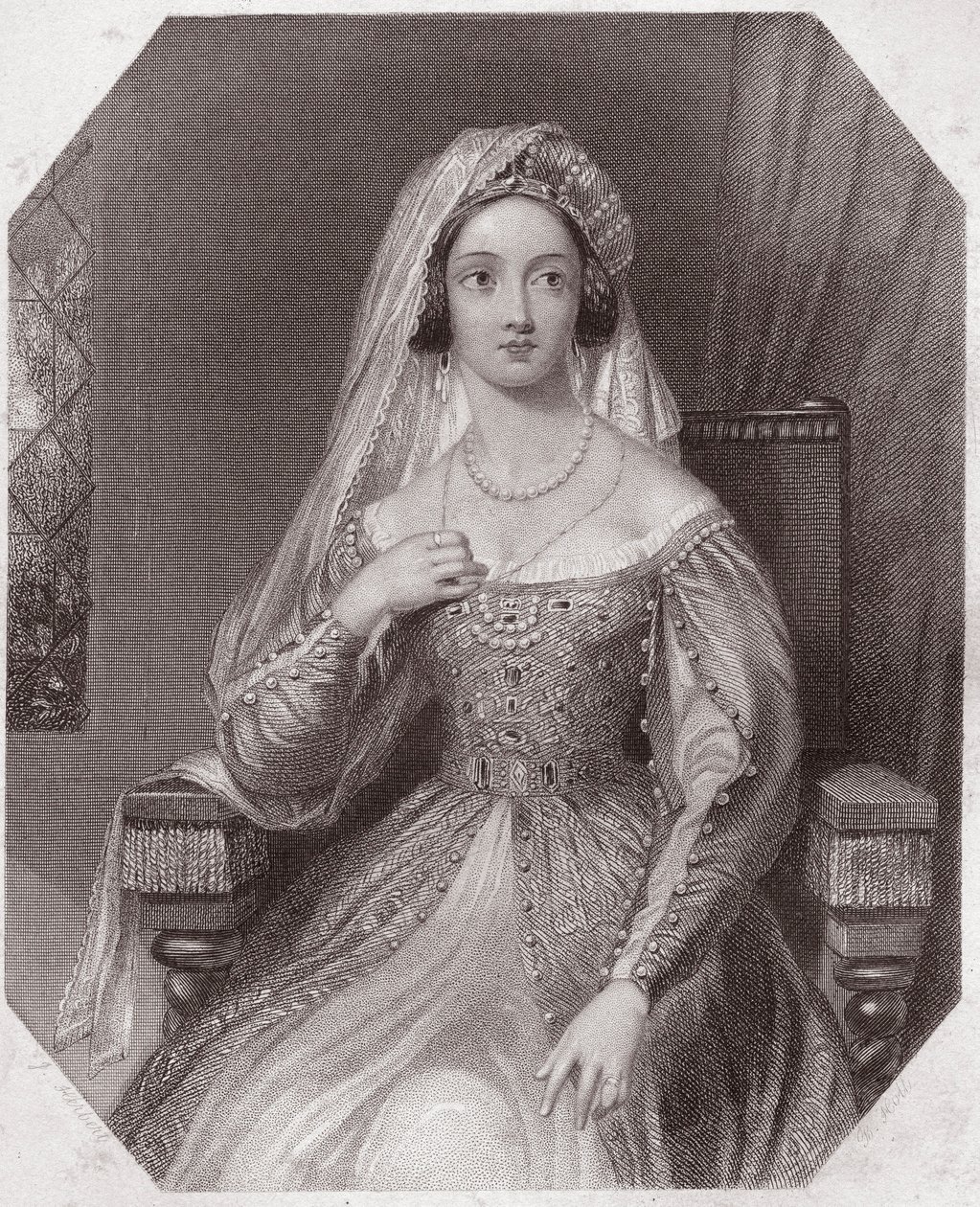 Drottning Katarina av Aragonien, fru till Henrik VIII (The Famous History of the Life of King Henry the Eighth) - Catherine of Aragon (The Famous History of the Life of King Henry the Eighth) i - "" Shakespeare Women