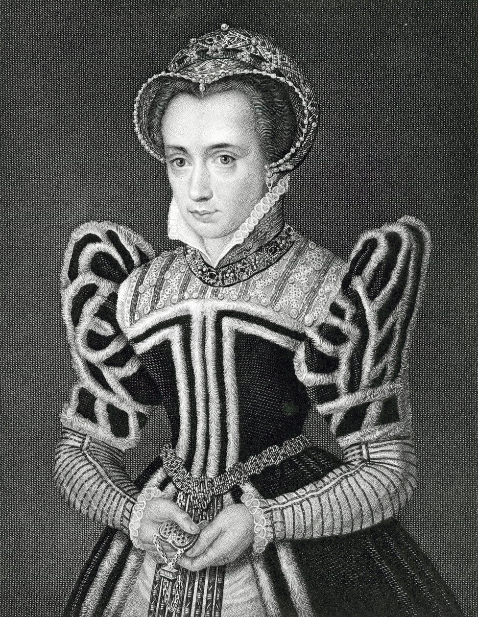 Drottning Mary (gravyr) av English School
