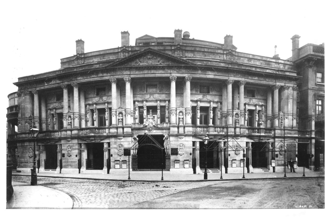 Queens Hall på Langham Place, London, 1896 av English School