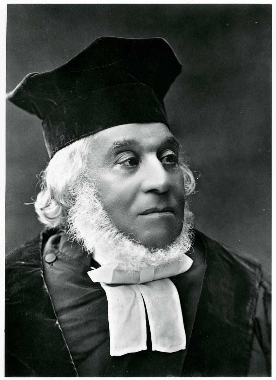 Rabbi Nathan Marcus hakohen Adler (1803-90) (s/v foto) av English School