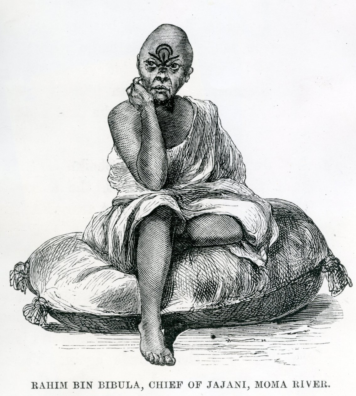 Rahim Bin Bibula, chef för Jajani, Moma-floden av English School