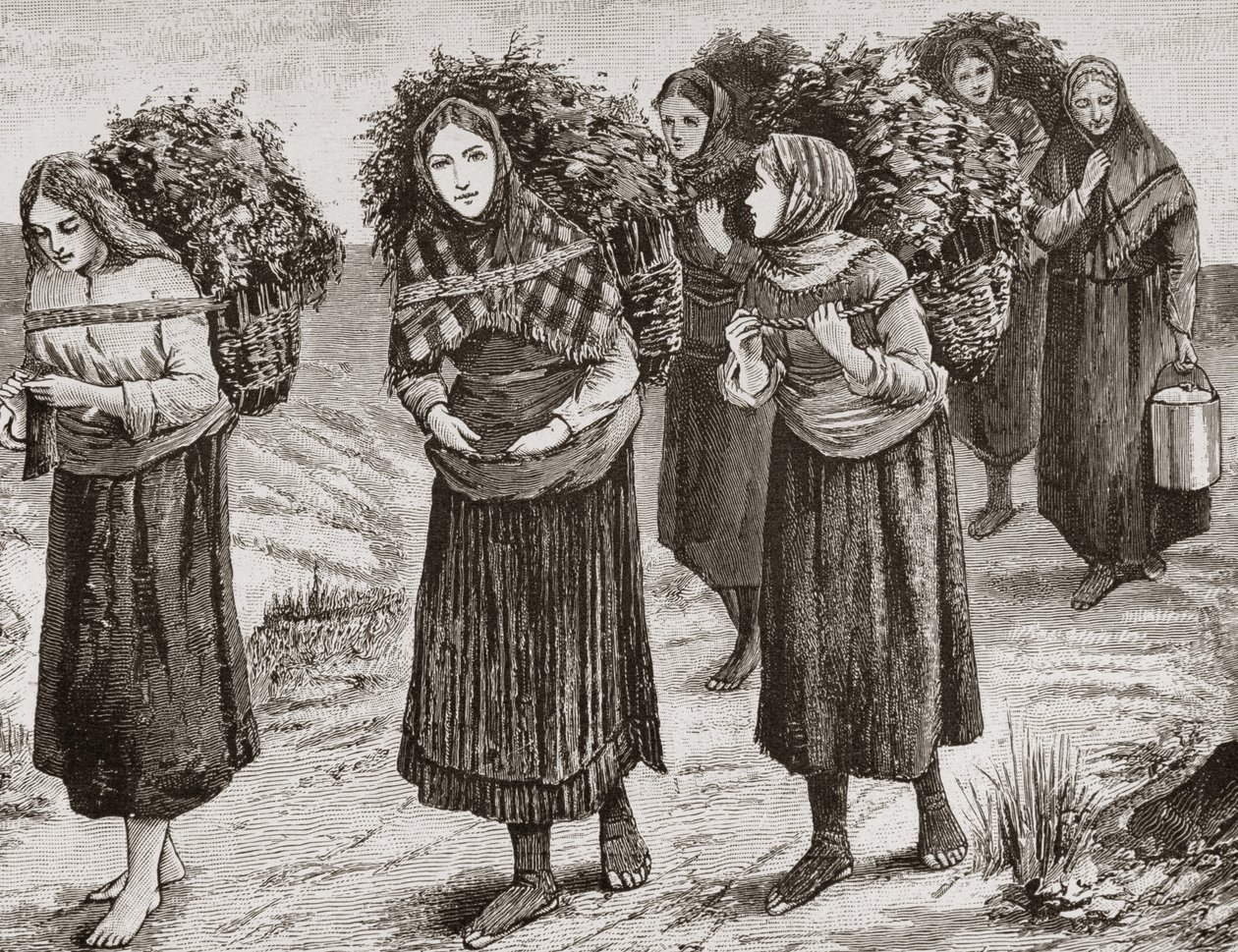 Return from the Shieling, the Hebrides in c.1880, from 