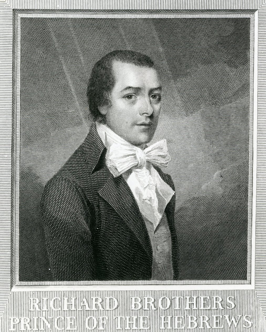 Richard Brothers (1757-1824) (gravyr) av English School