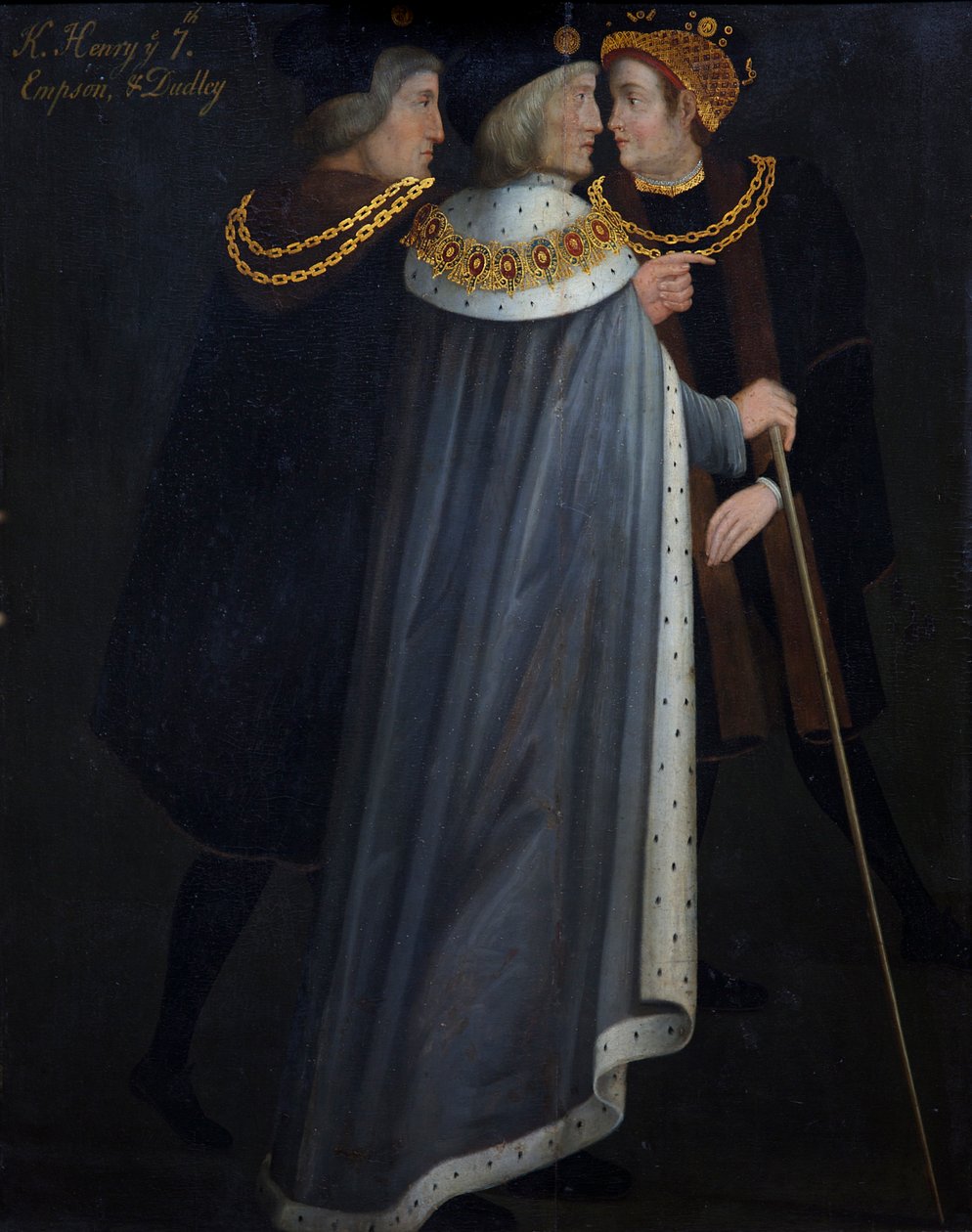 Richard Empson, Henry VII och Edmund Dudley av English School