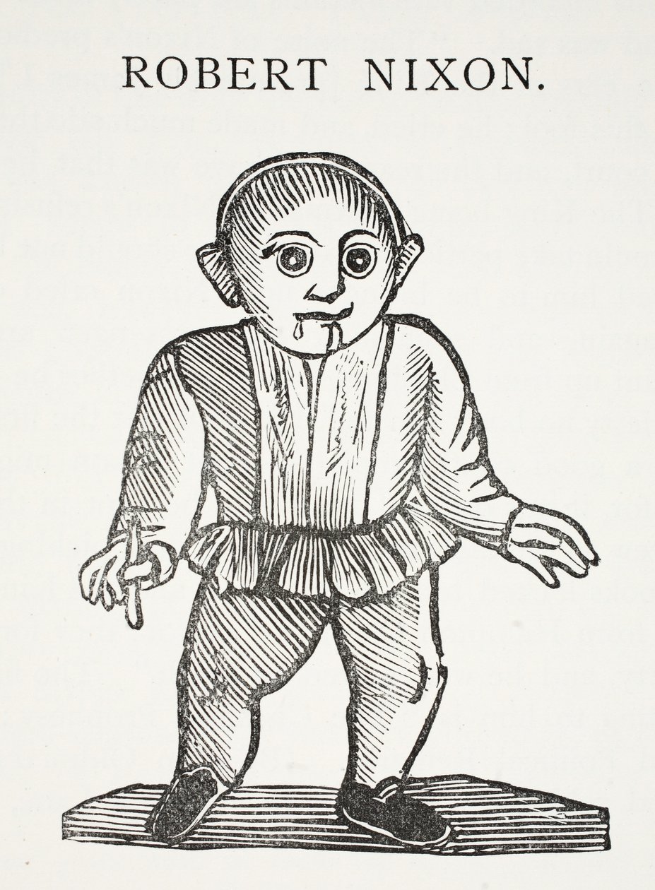 Robert Nixon, illustration från Chap-books of the Eighteenth Century av John Ashton, pub. 1882 av English School