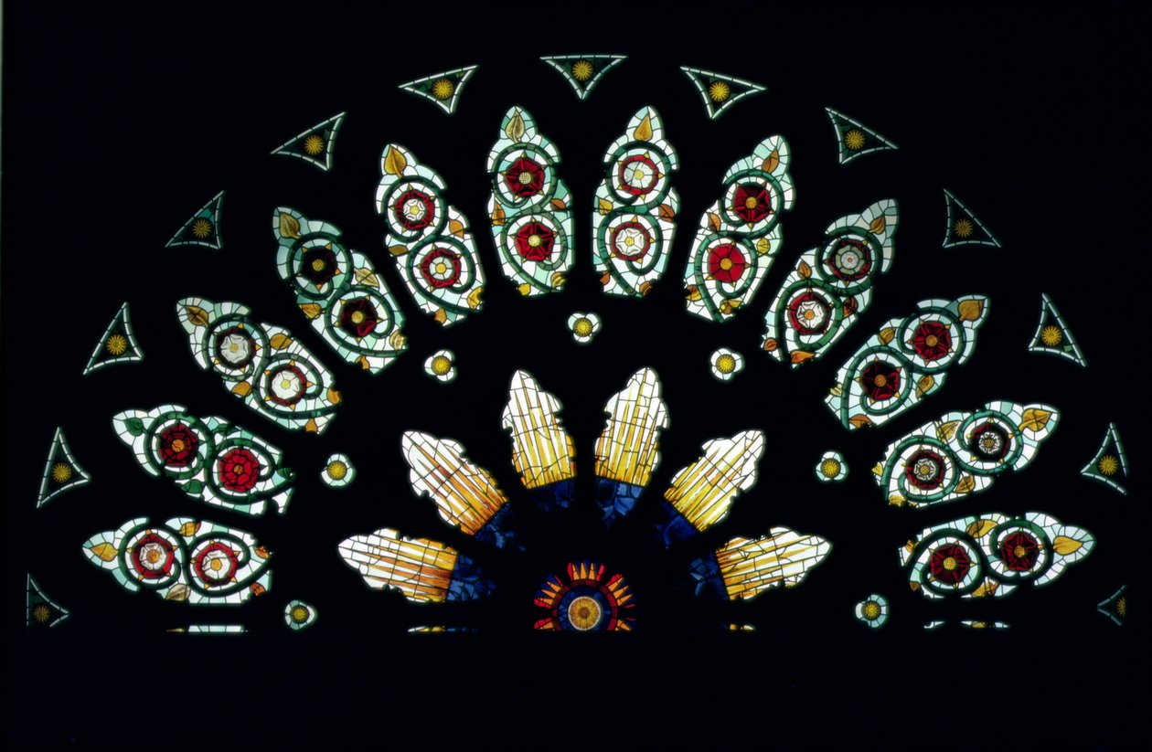 Rosenfönster, 1500-tal av English School