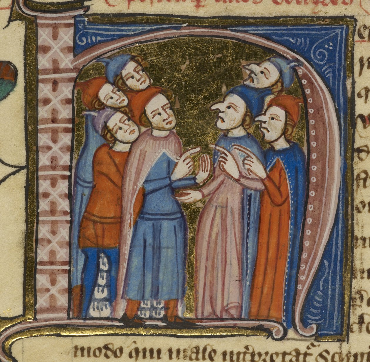 Royal 6 E. VII f.200, Heretics, från 