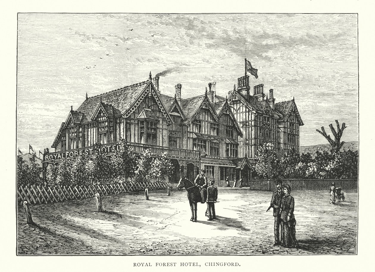 Royal Forest Hotel, Chingford (gravyr) av English School