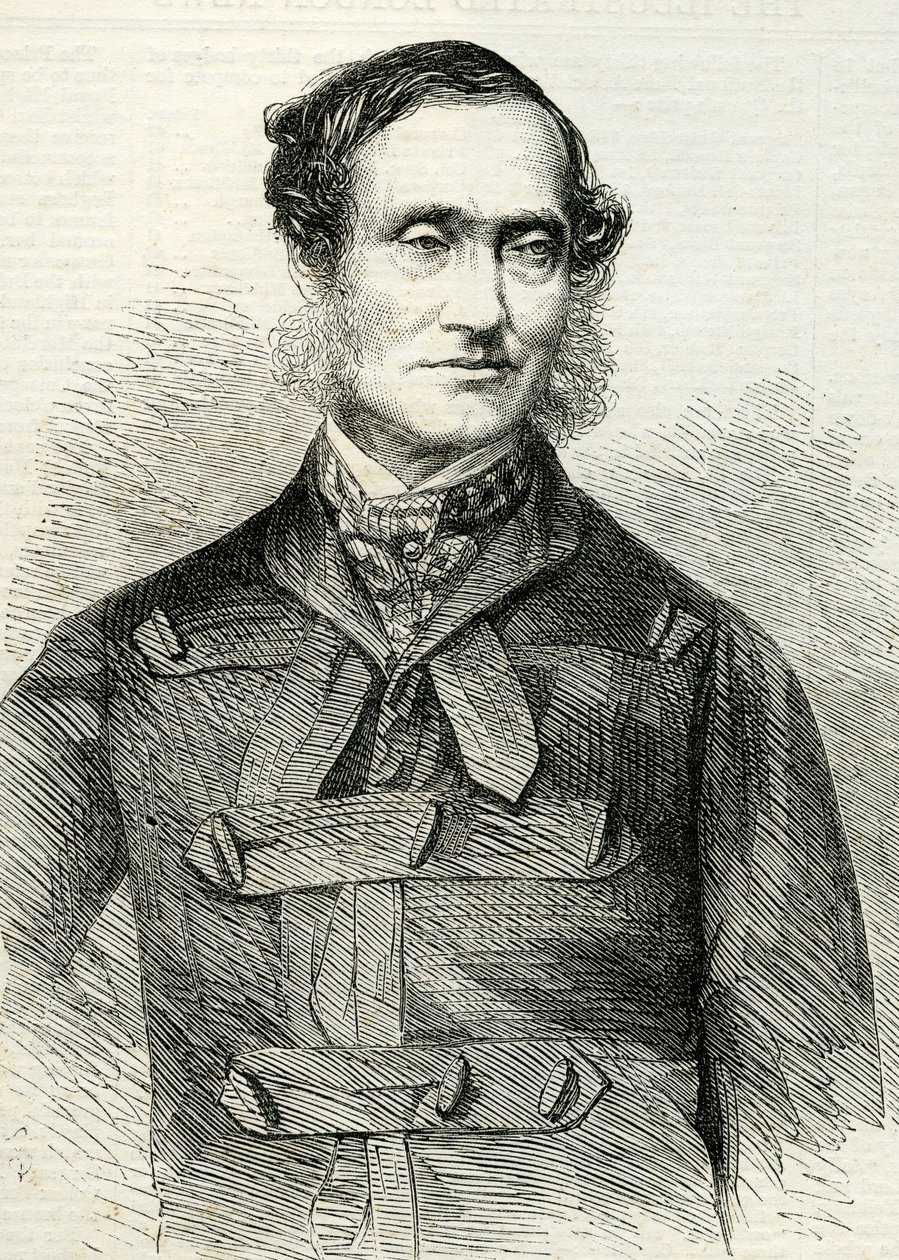 Rutherford Alcock (1809-97) från The Illustrated London news 23 juli 1864 av English School