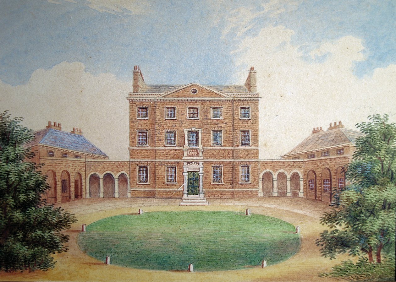 Rutland House (wc på papper) av English School