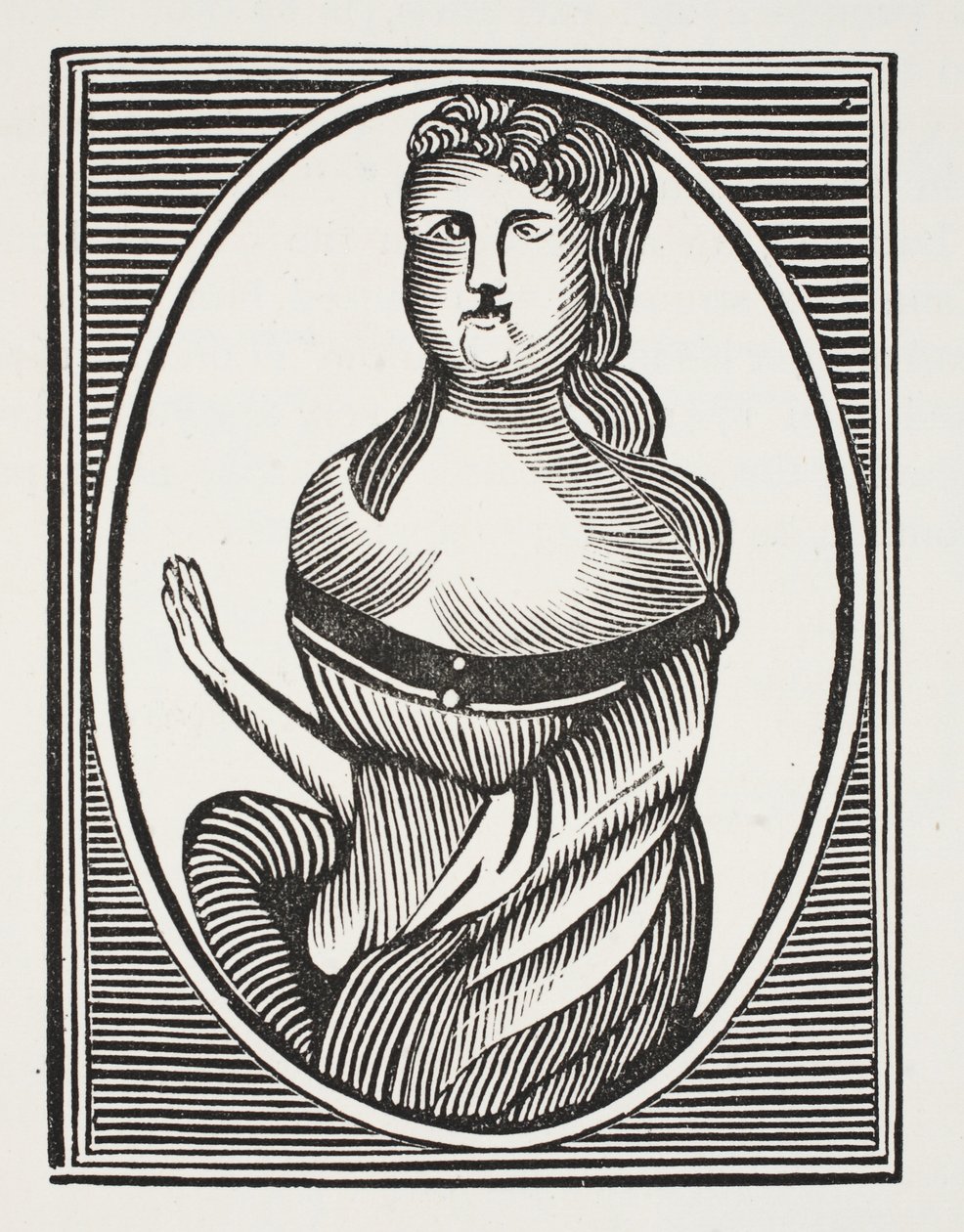 Sarah Millwood, illustration från Chap-books of the artonde århundradet av John Ashton, pub. 1882 av English School