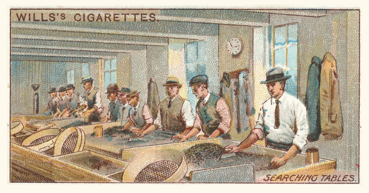 Sökning av tabeller (chromolitho) av English School