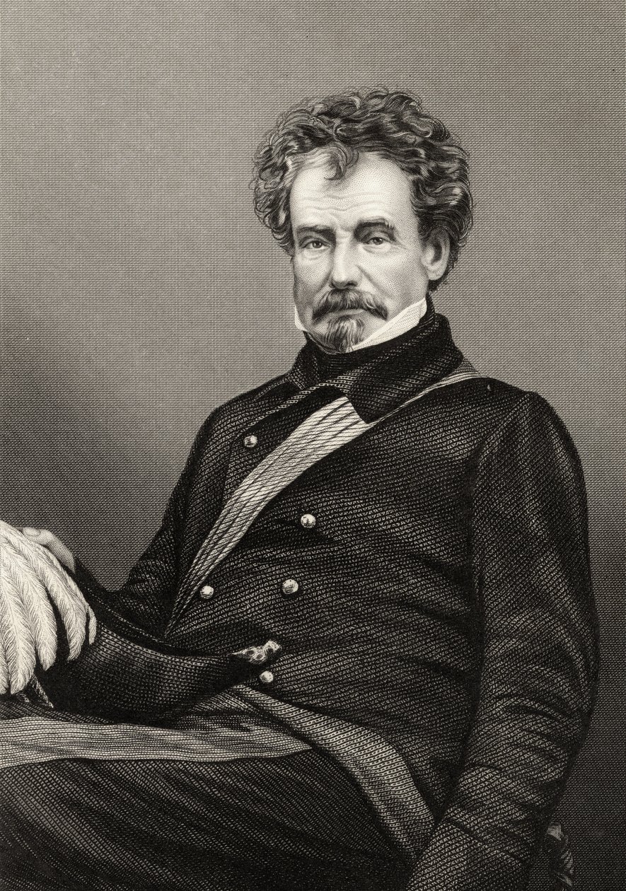Sir Colin Campbell, från "The History of the Indian Mytery", publicerad 1858 av English School