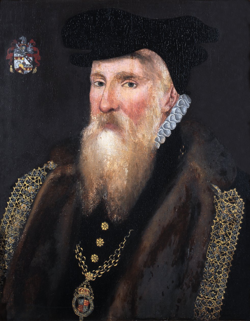 Sir Gilbert Dethick, Strumpebandskung av vapen av English School