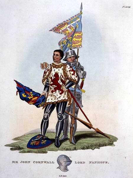 Sir John Cornwall, Lord Fanhope av English School