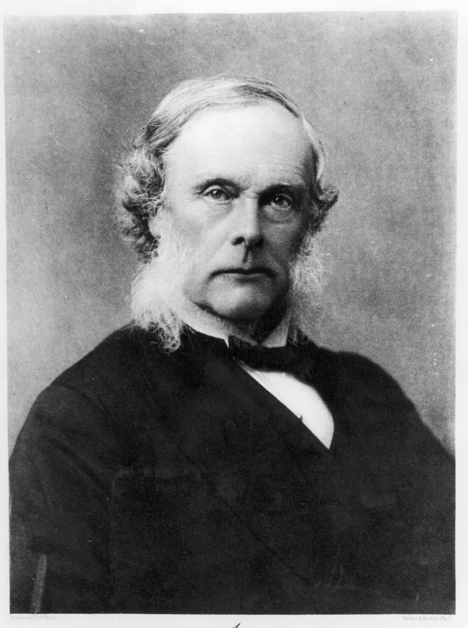Sir Joseph Lister (1827-1912) graverad av Walker och Boutall av English School