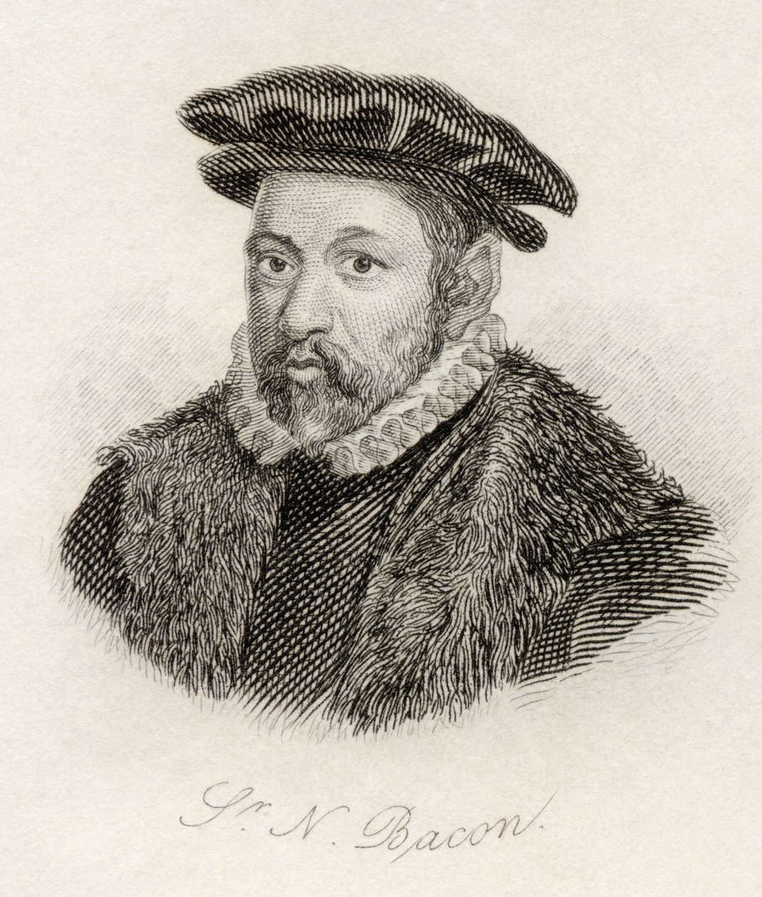Sir Nicholas Bacon, från 