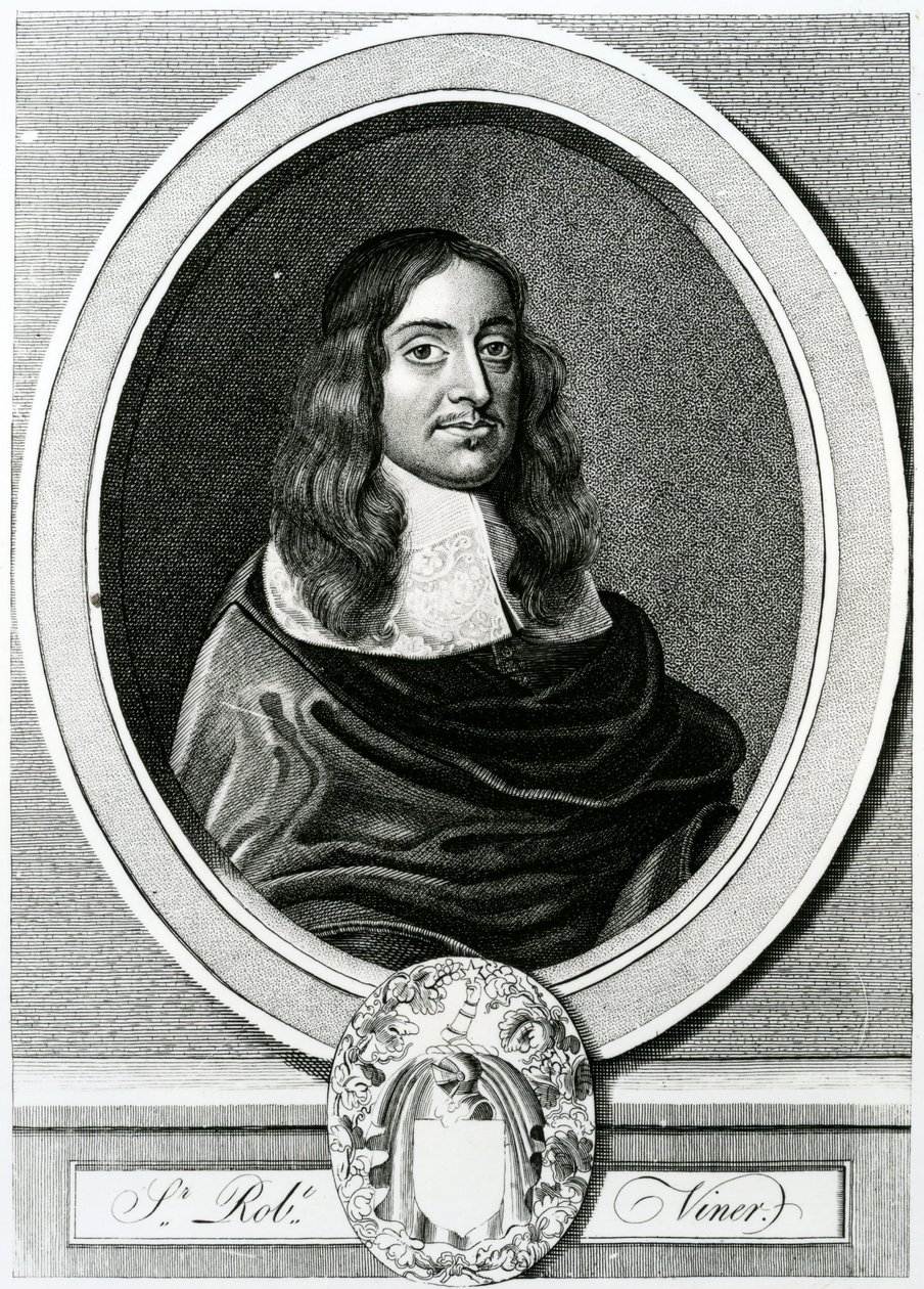 Sir Robert Vyner, 1:e baronet (1631-88) av English School