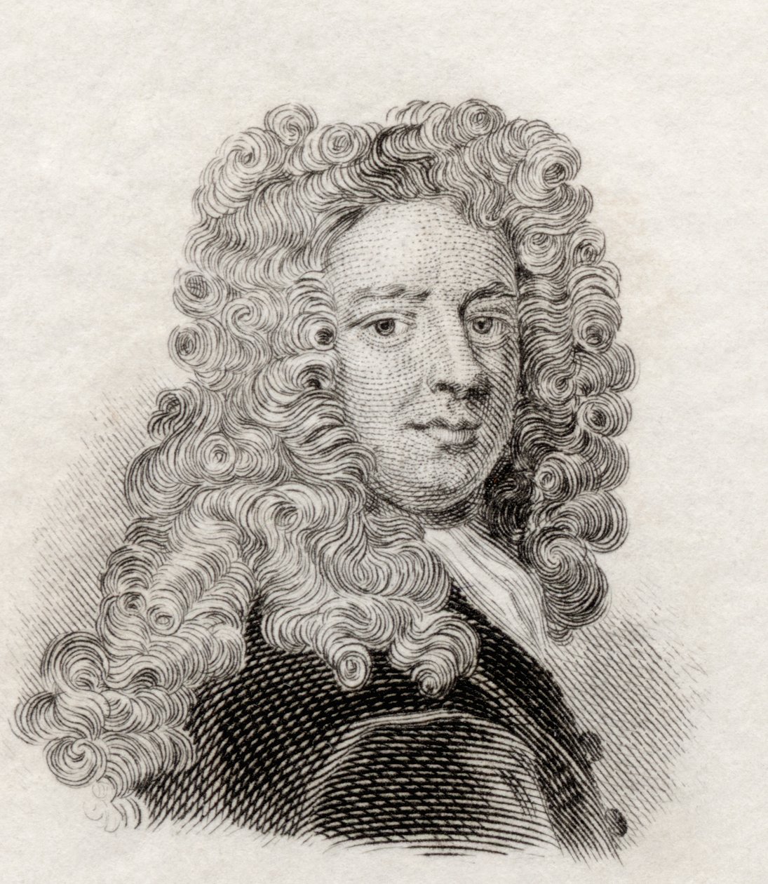 Sir Samuel Garth, från Crabbs Historical Dictionary, publicerad 1825 av English School