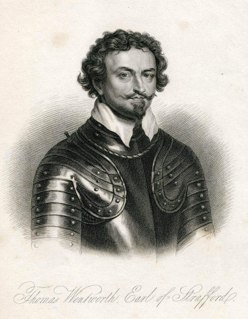 Sir Thomas Wentworth, 1:e earl av Strafford (1593-1641) av English School