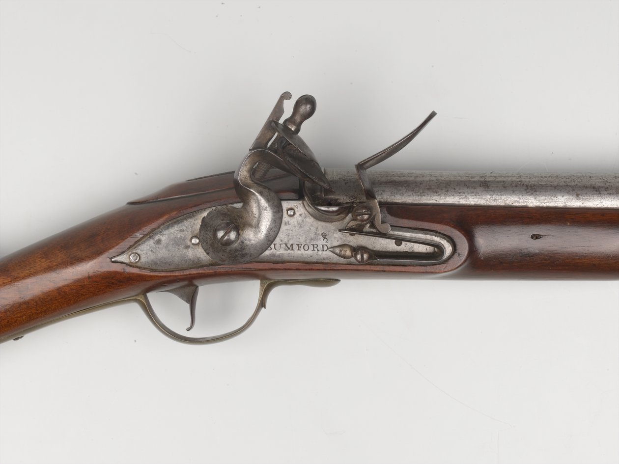 Liten musketon med järnfat, 1751 ca av English School