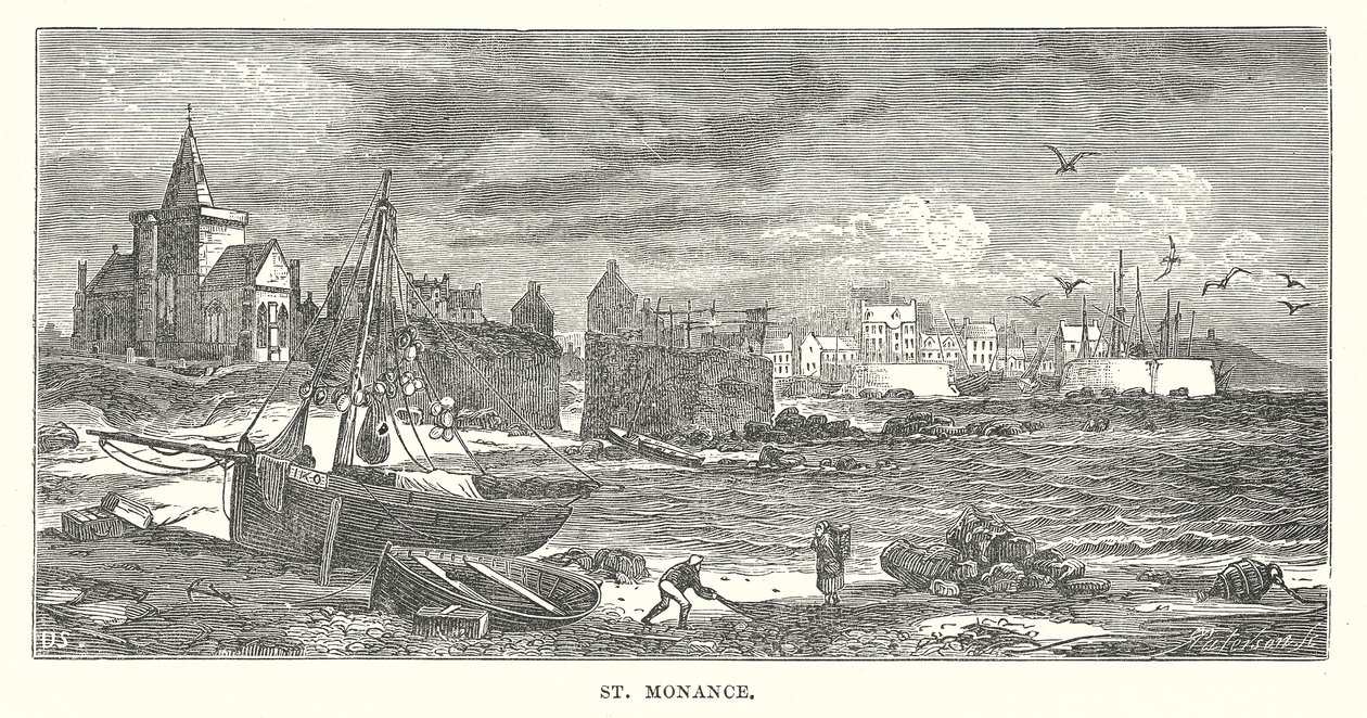 St Monance (gravyr) av English School