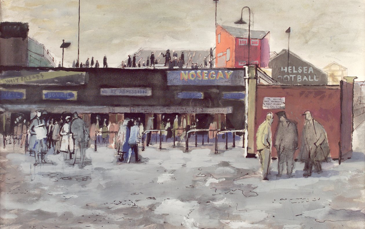 Stamford Bridge (wc på papper) av English School