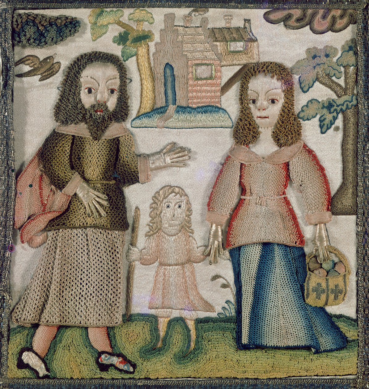 Stubbkista, engelska, ca 1660 av English School