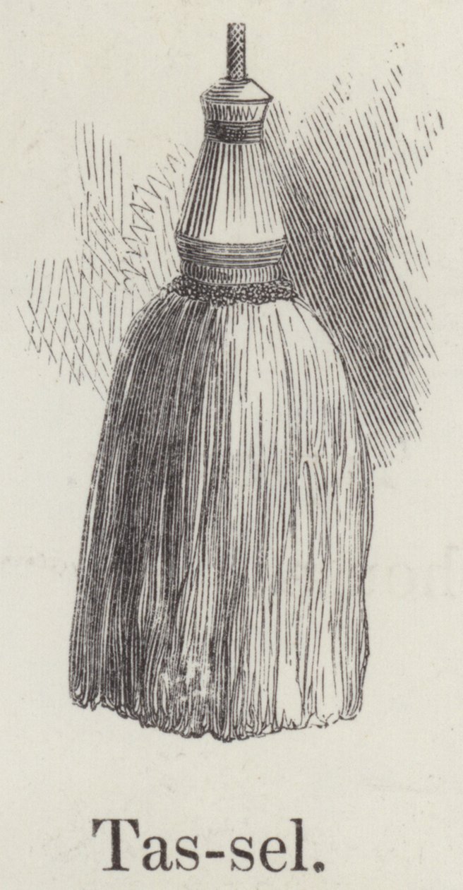 Tassel (gravyr) av English School