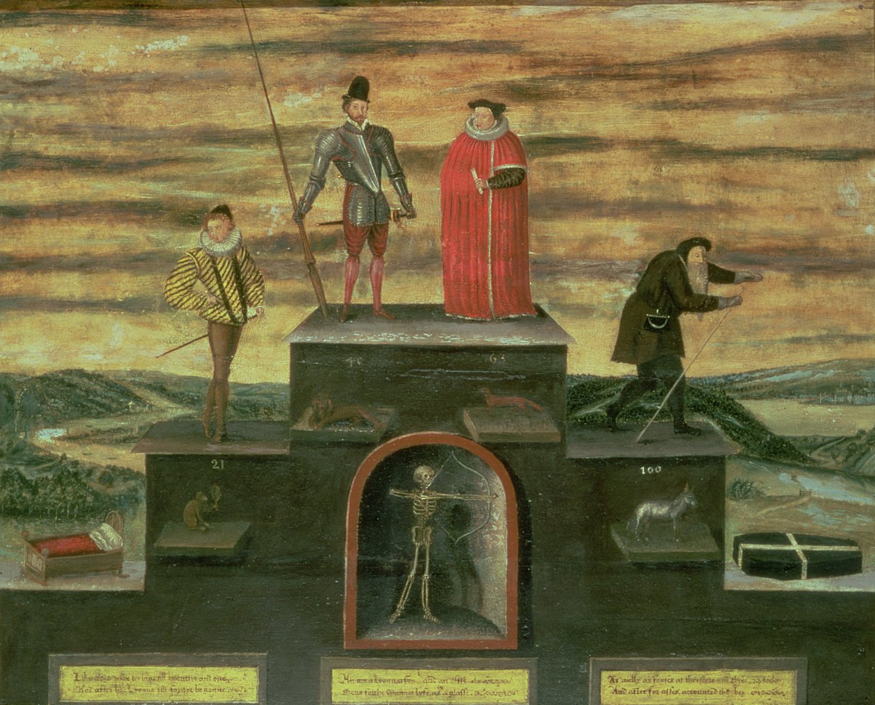 The Ages of Man, sent 1500-tal av English School