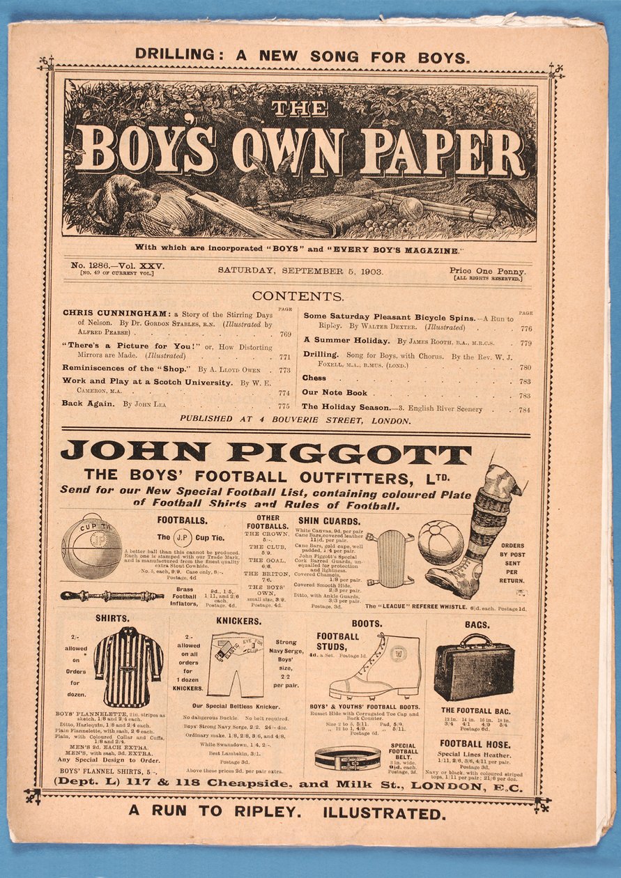 The Boys Own Paper, 1903 (tryck) av English School
