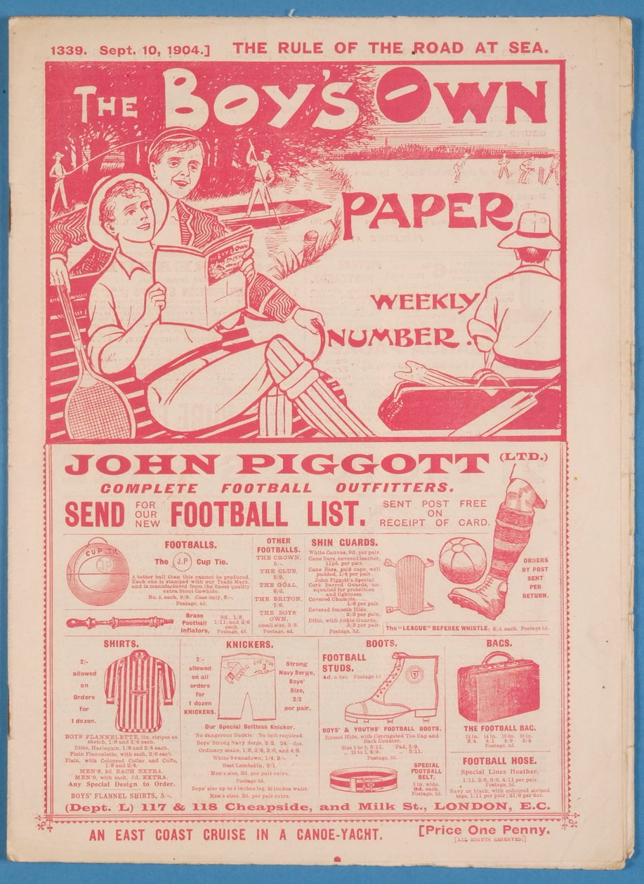 The Boys Own Paper, 1904 (tryck) av English School