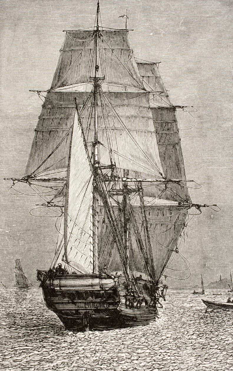 The Brig HMS Beagle, från 