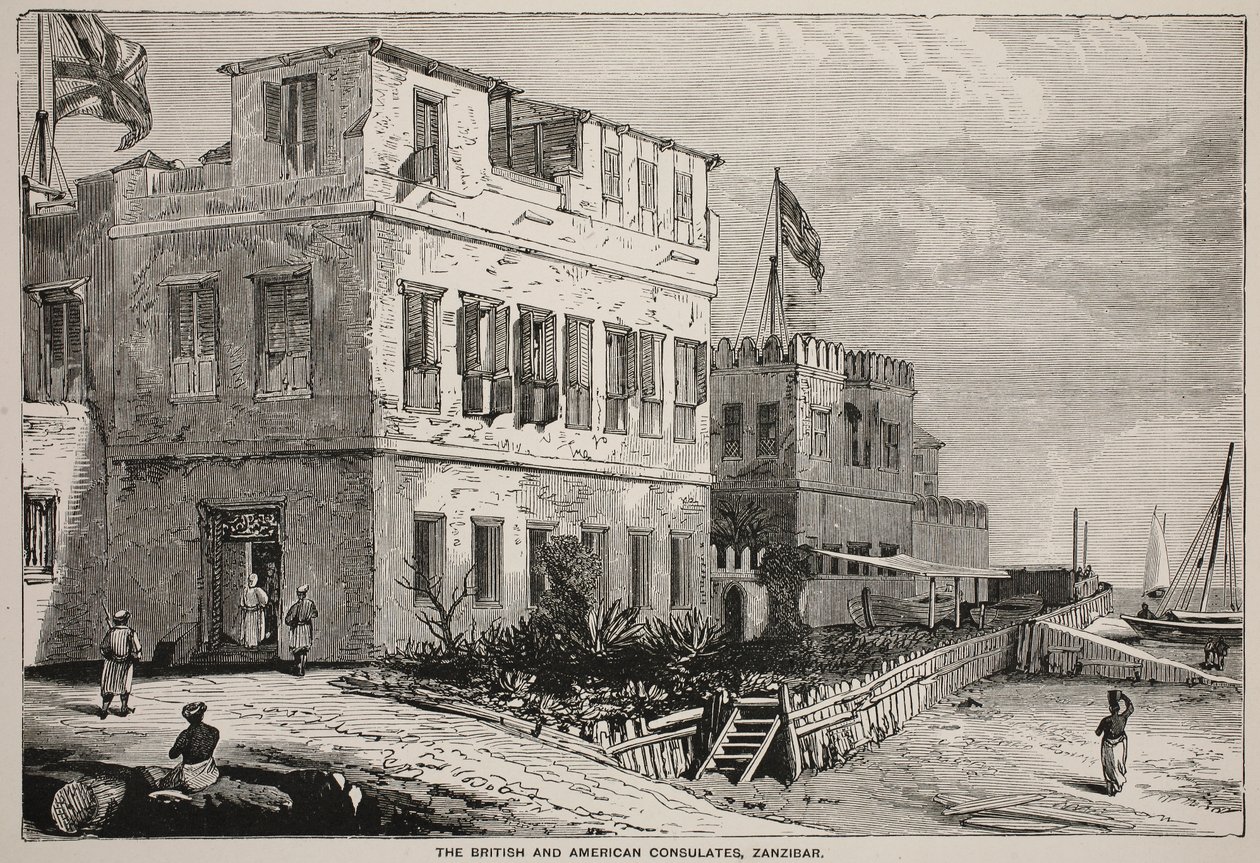 Brittiska och amerikanska konsulaten, Zanzibar av English School