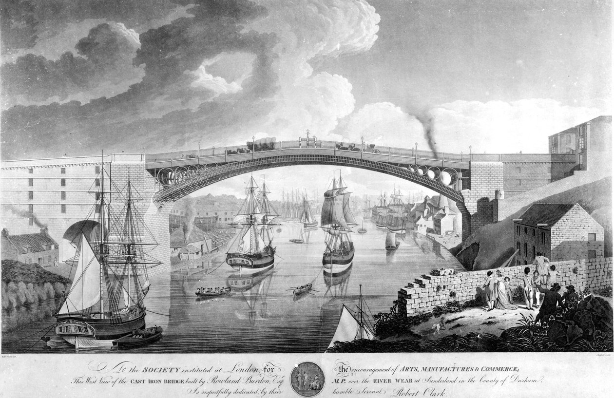 Gjutjärnsbron, 1796-1798 av English School