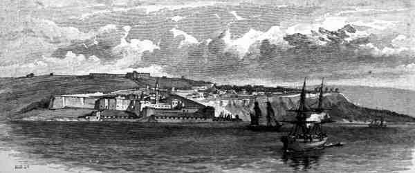 The Castle of Europe, Dardanellerna, Turkiet, från "The Picturesque Mediterranean", volym 3, utgiven av Cassell and Co. Ltd. av English School