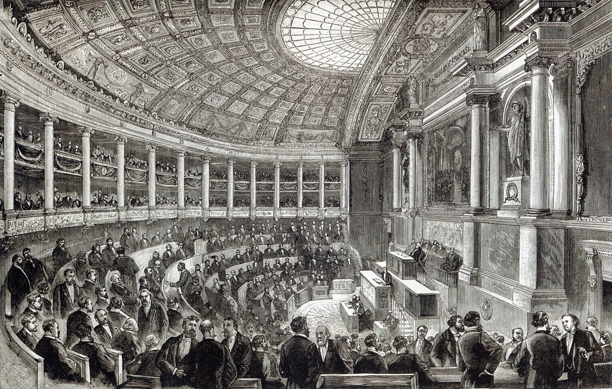 Deputeradekammaren, Paris, från 