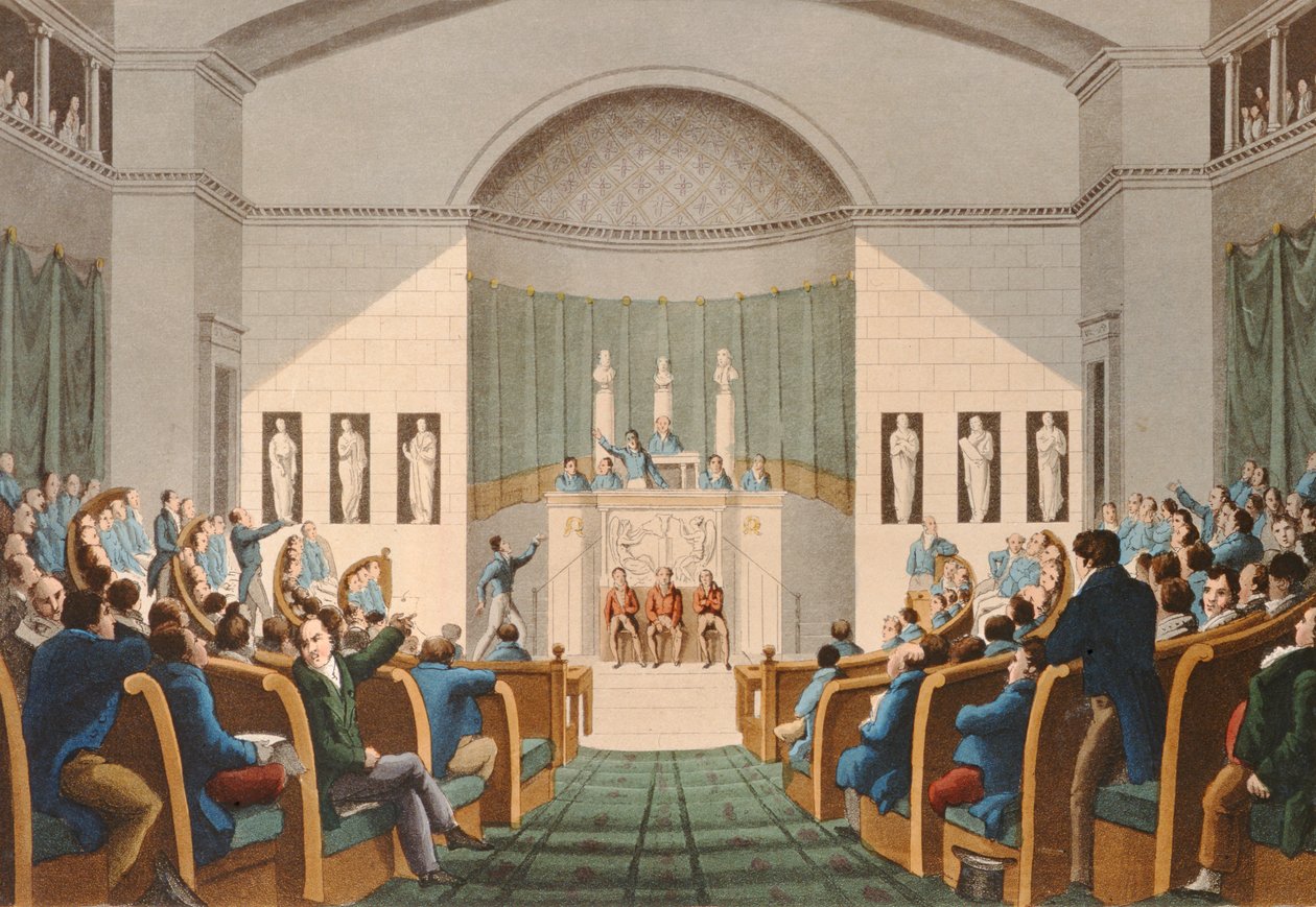 Kammarkollegiet, c.1820 av English School