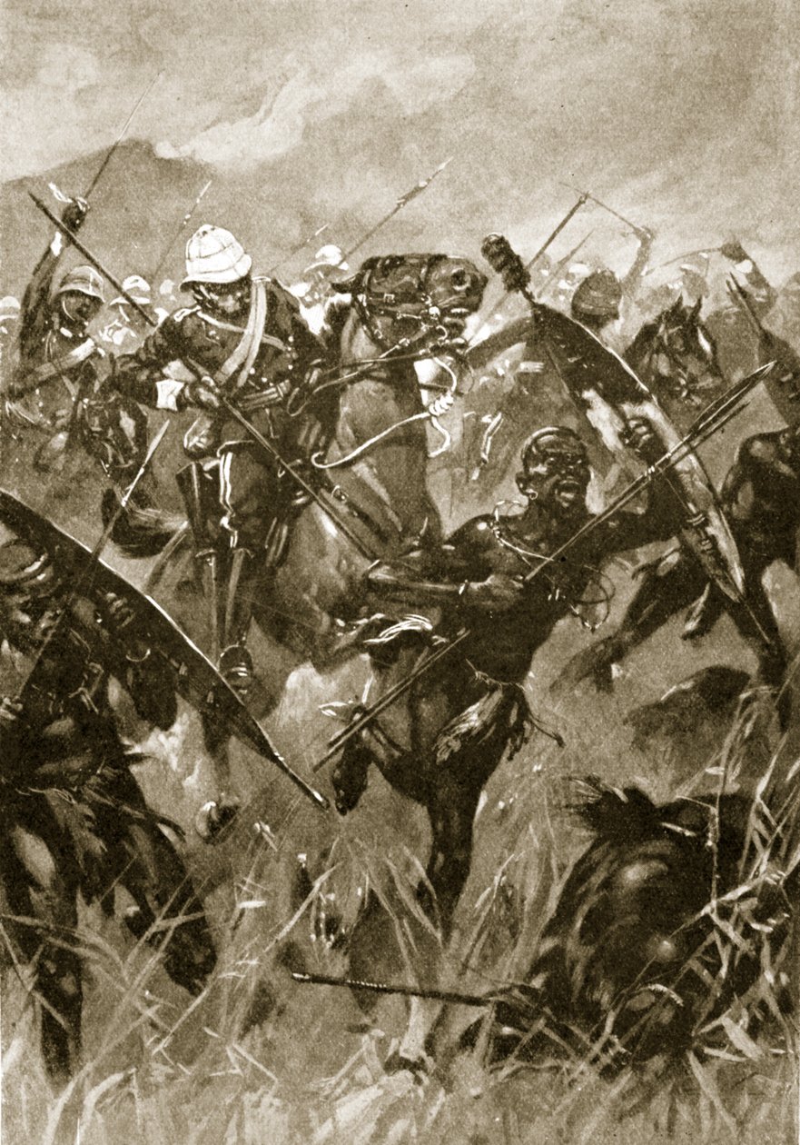 Anklagelsen mot de 17:e Lancers, 4 juli 1879 av English School