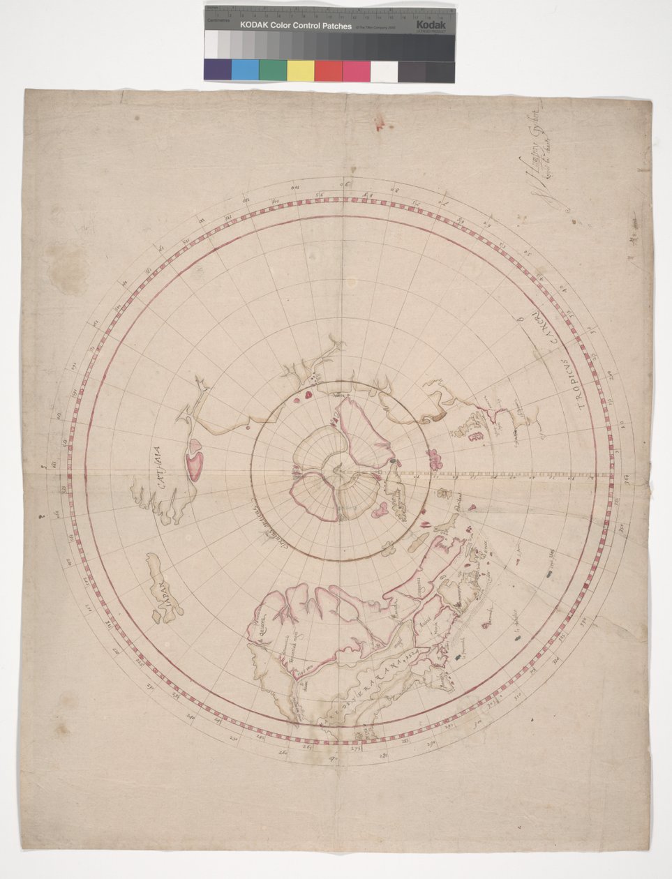 The Charter of Sir Humphrey Gilbert (penna och bläck på papper) av English School
