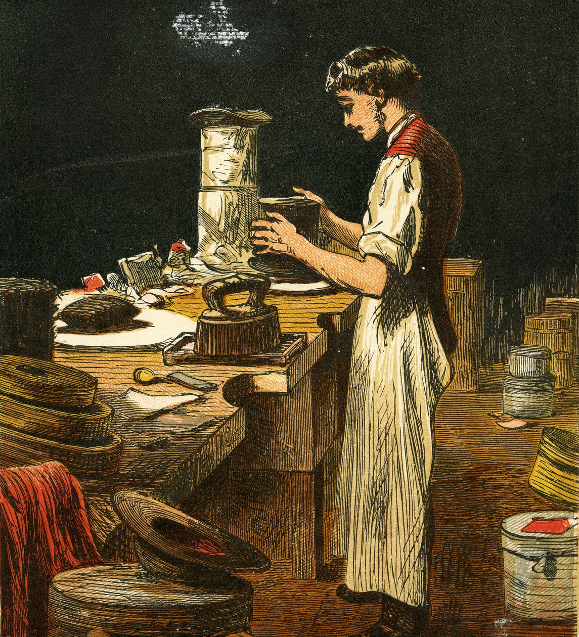 Hattaren, 1867 av English School