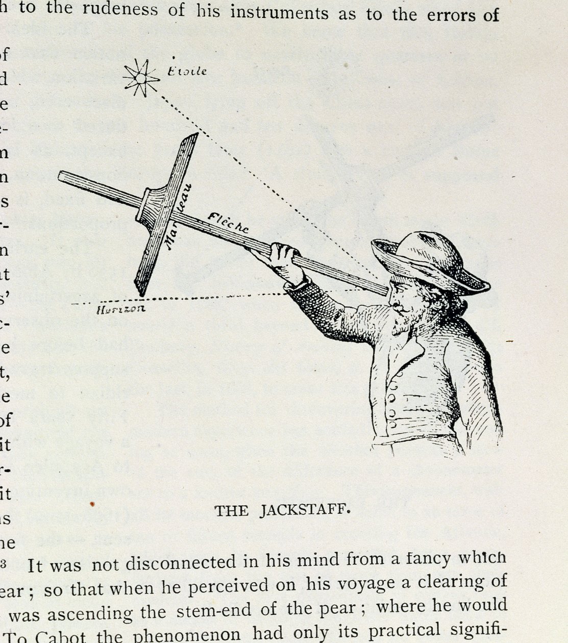 The Jackstaff, från The Narrative and Critical History of America, redigerad av Justin Winsor, London, 1886 av English School
