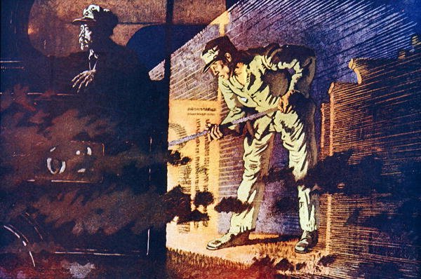 L.M.S.R. Night Mail, illustration från 
