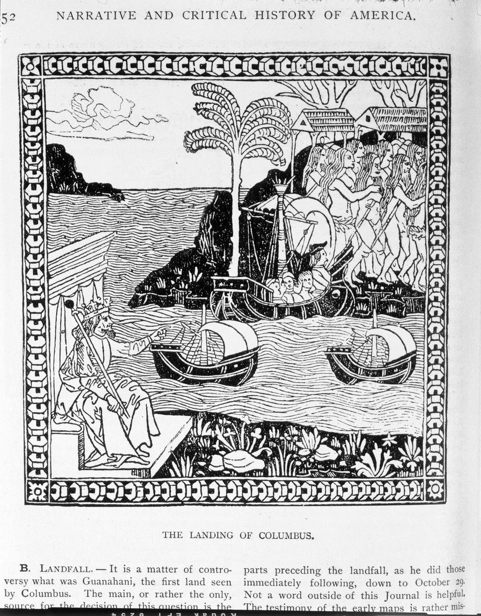 The Landing of Columbus, från Vol II av 