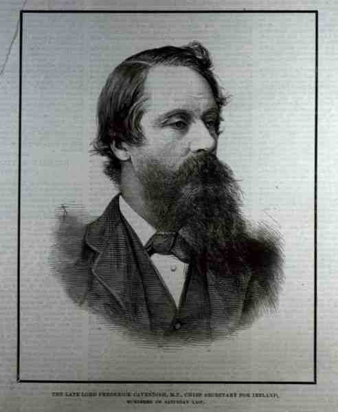 The Late Lord Frederick Cavendish (1836-82), M.P., Chief Secretary för Irland, från The Illustrated London News, 13 maj 1882 av English School