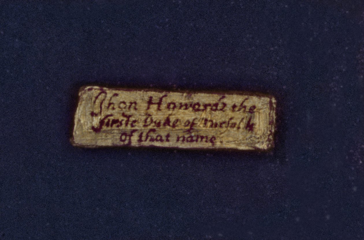 Lumley Cartellino (olja på panel) (detalj av 279034) av English School
