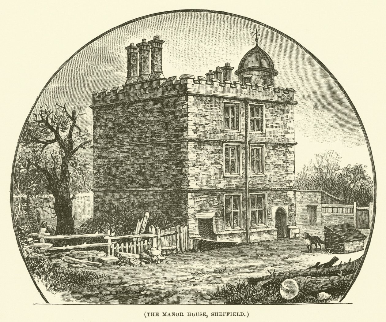 The Manor House, Sheffield (gravyr) av English School