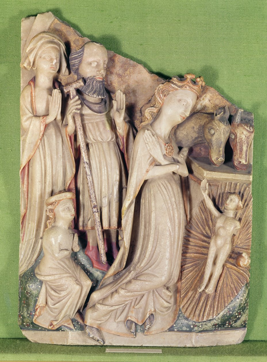 The Nativity, c.1470-90 (alabaster) av English School